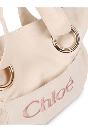 Borsa tote Lou con logo ricamato CHLOÉ KIDS | C20872148